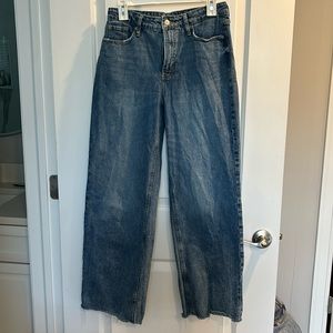 Extra High Rise Wide Leg Jeans